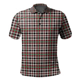 Clan Borthwick Dress Ancient Tartan Polo Shirt FN65 Borthwick Dress Ancient Tartan Tartan Polo